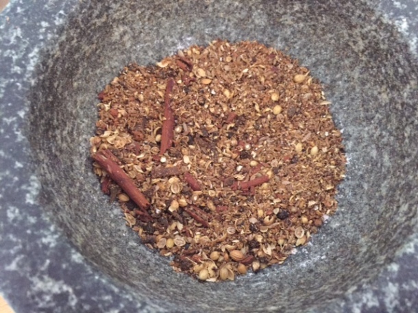 Garam masala - a homemade Indian spice blend 