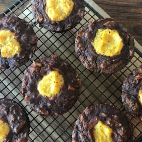Vegan Jaffa Orange Muffins